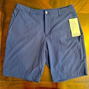 NWT Lululemon men’s Commission Golf Shirt 10” navy blue